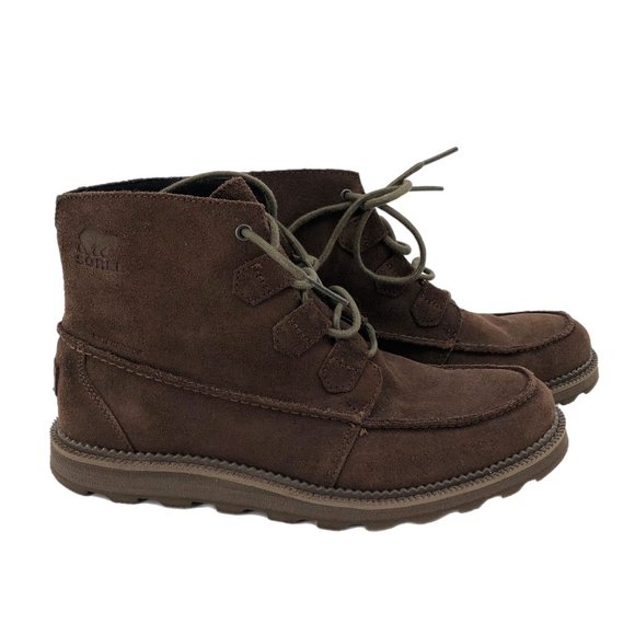 Sorel Brown Lace Up Boots | Suede Material, Perfect for Any Season - Picture 1 of 6